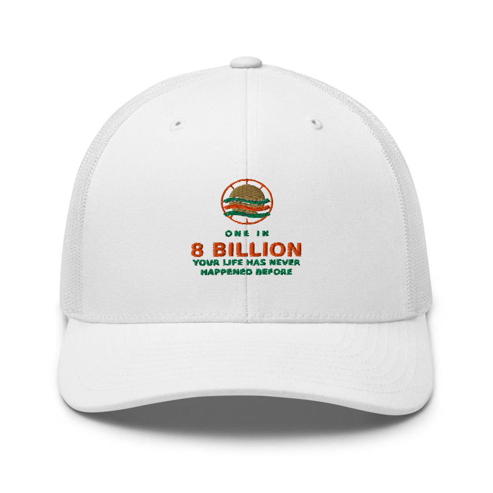 Full Story Retro Trucker (White)