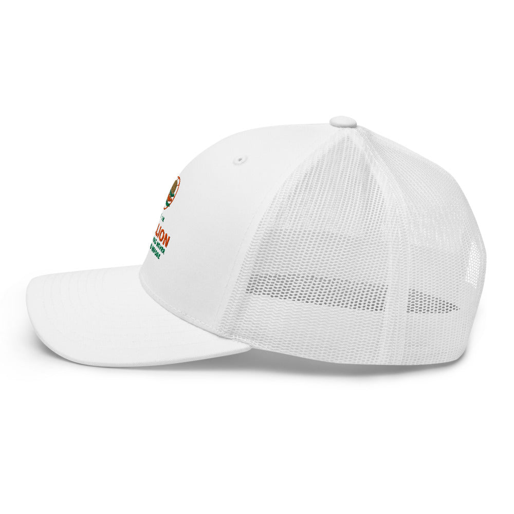 Full Story Retro Trucker (White)