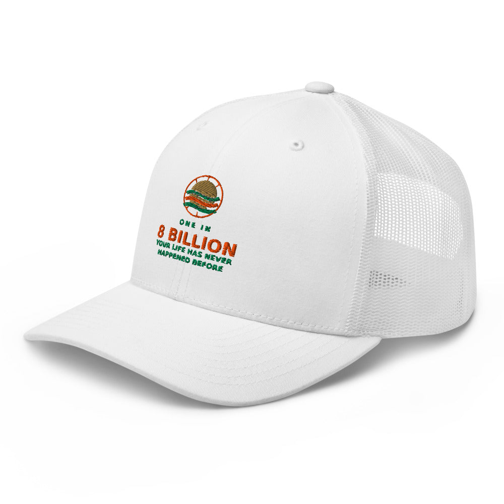 Full Story Retro Trucker (White)