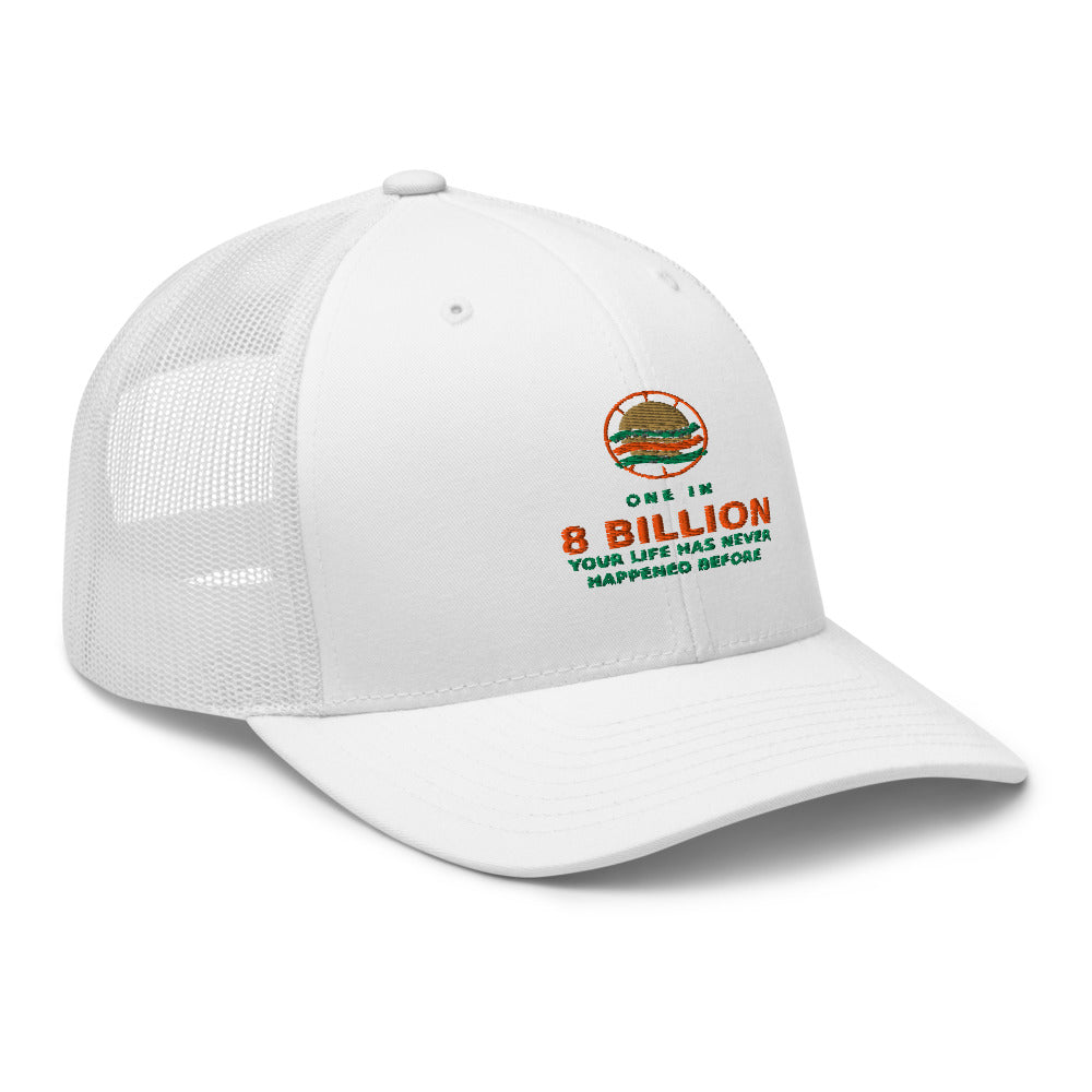 Full Story Retro Trucker (White)